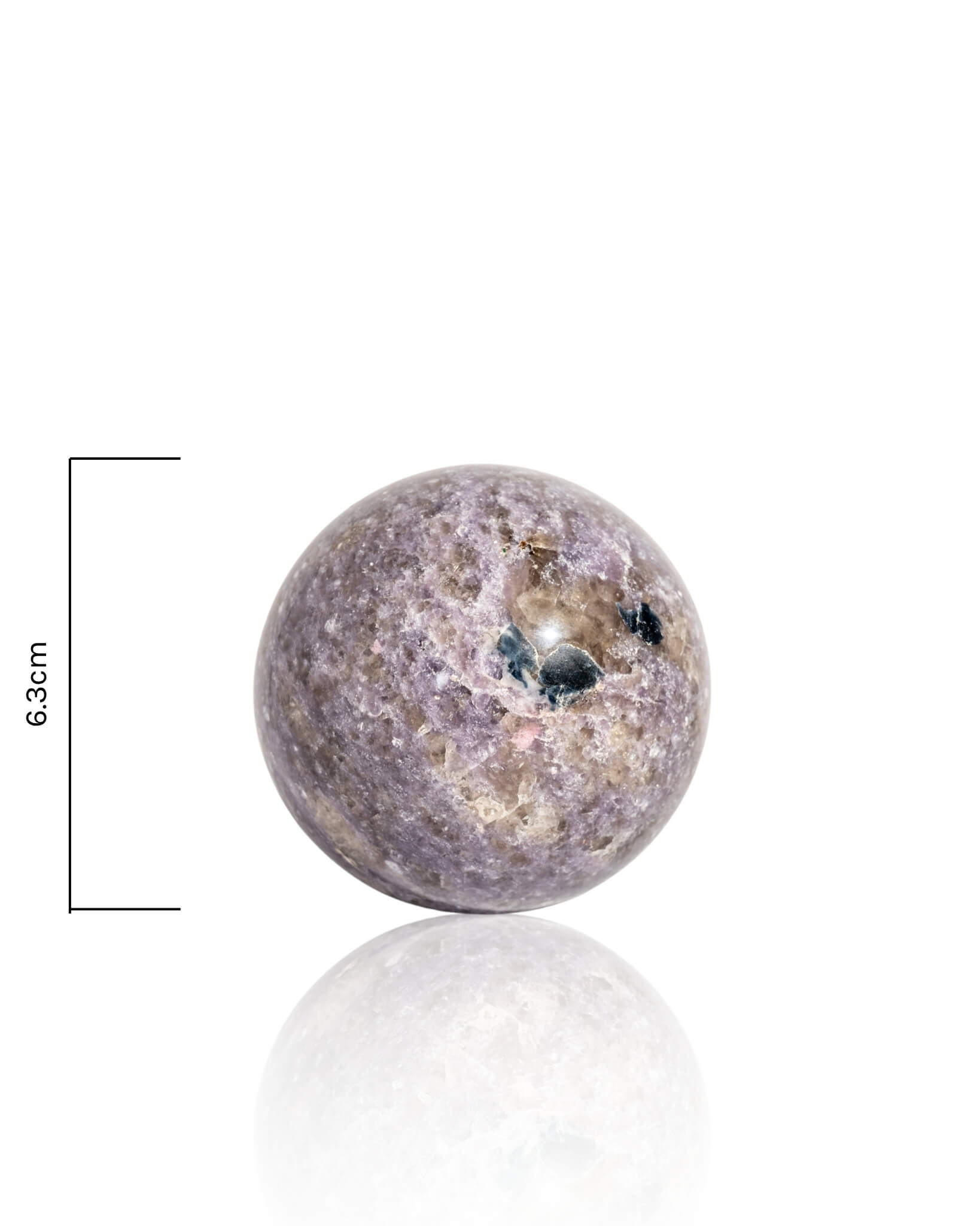 Lepidolite Sphere - 32