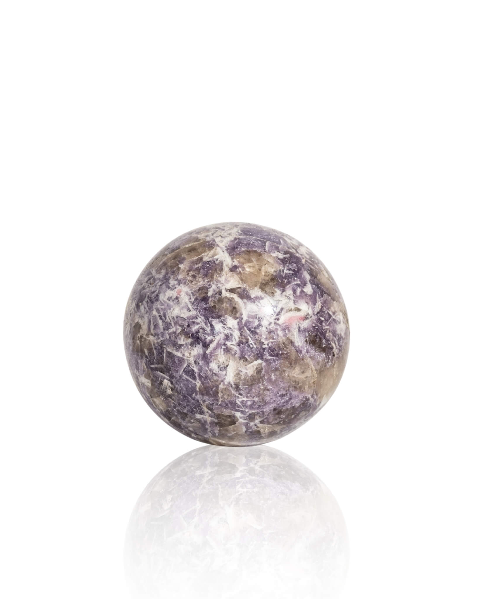 Lepidolite Sphere - 34