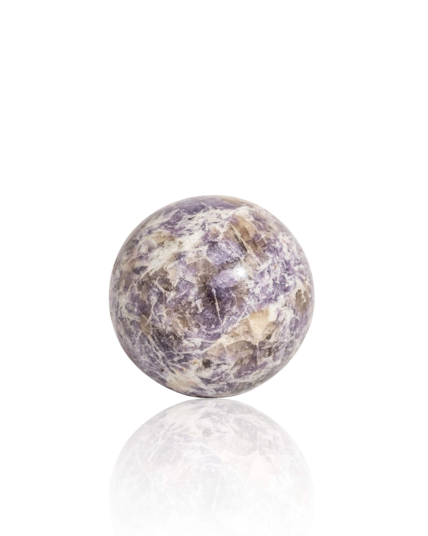 Lepidolite Sphere - 34