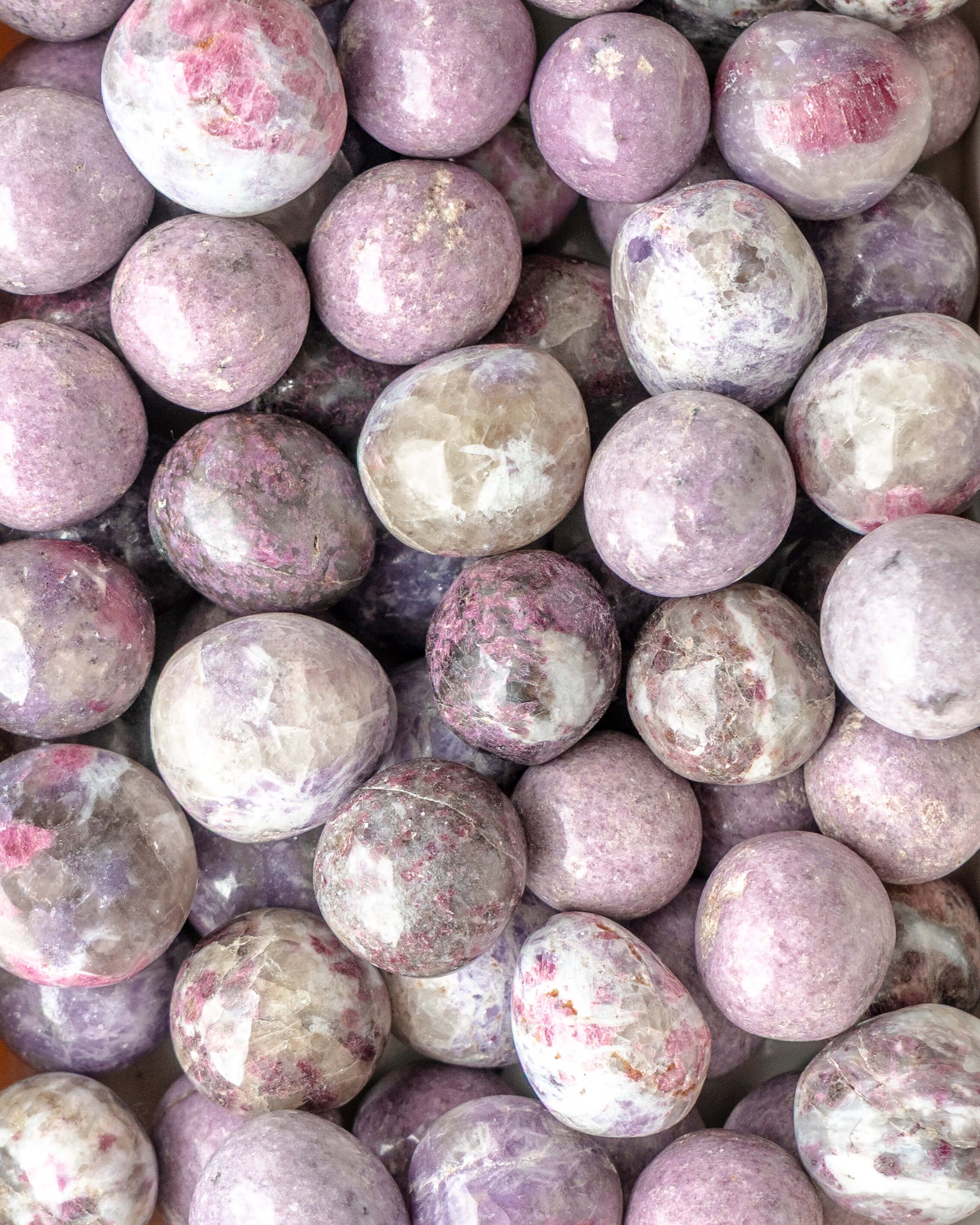 Lepidolite Crystal Tumble Stone