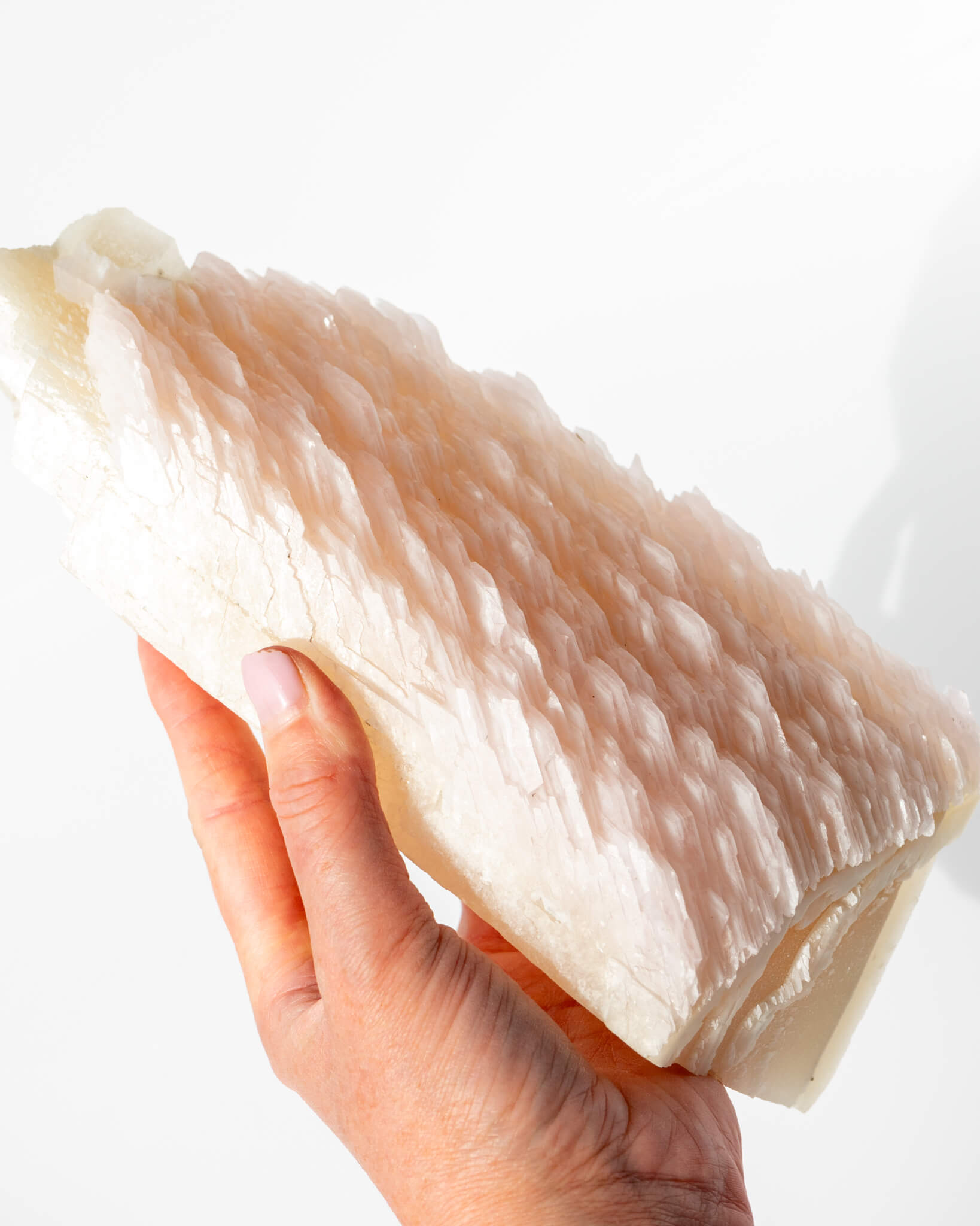 Mangano Calcite & Yellow Calcite Healing Crystal