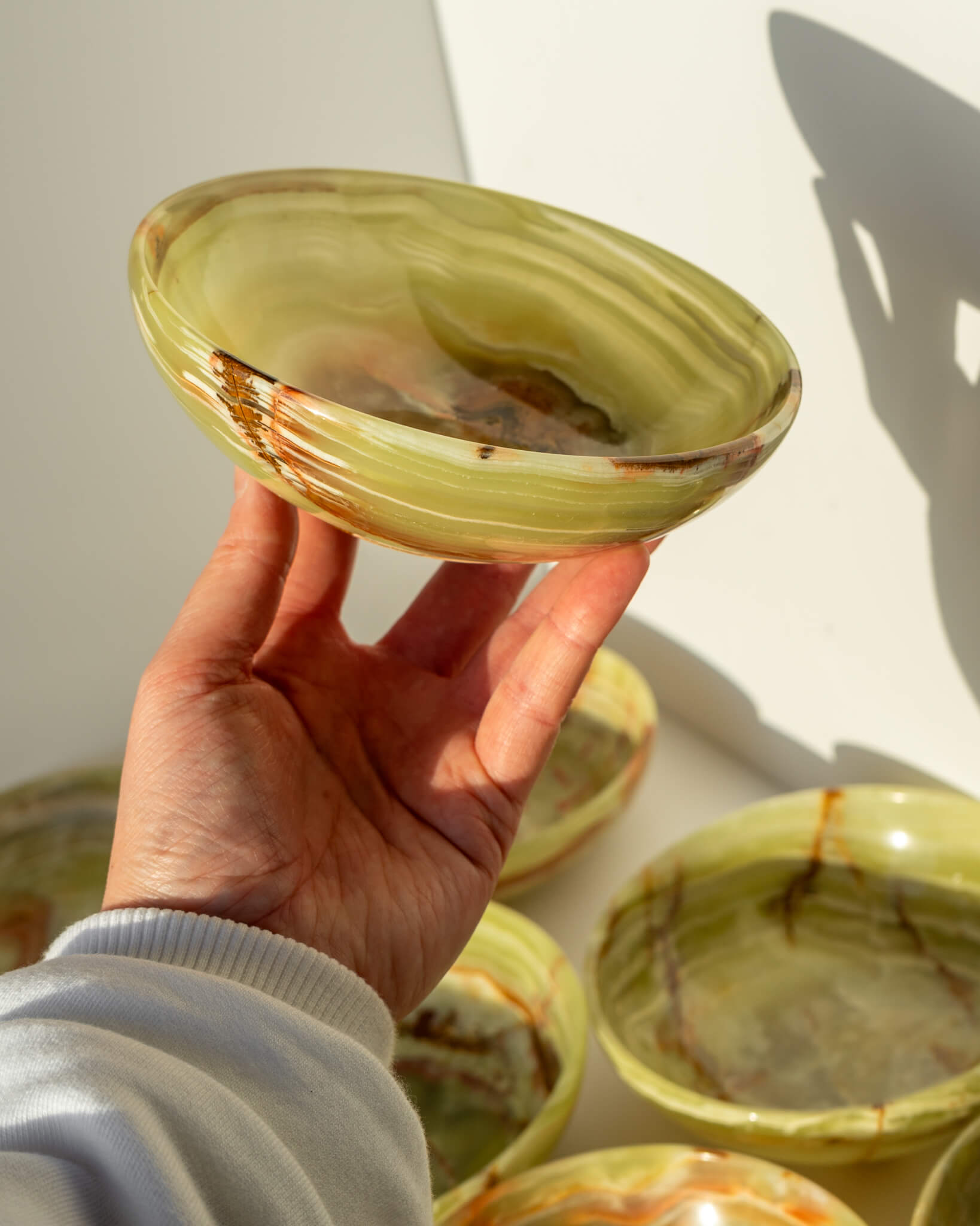 Green Onyx Bowl Healing Crystal