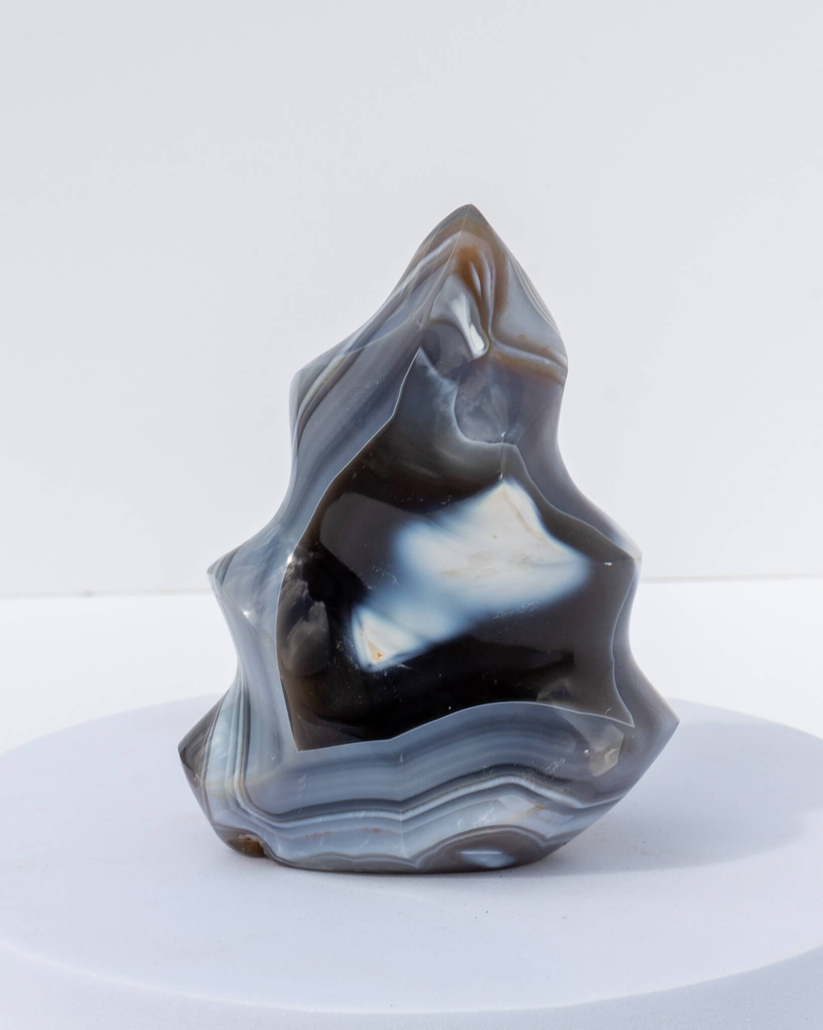 Orca Agate Flame Healing Crystal