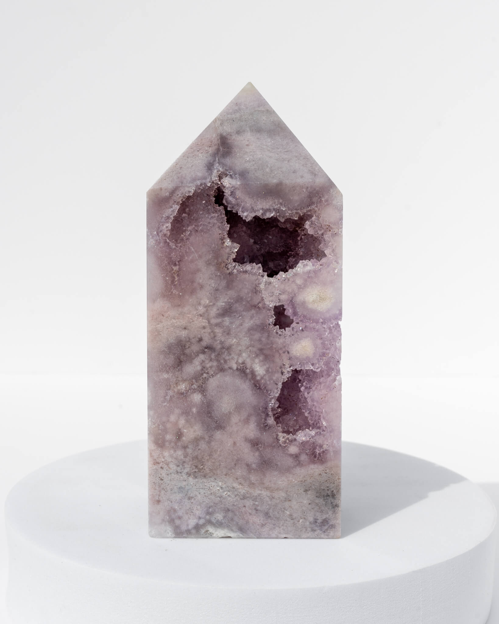 Pink Amethyst Tower Healing Crystal