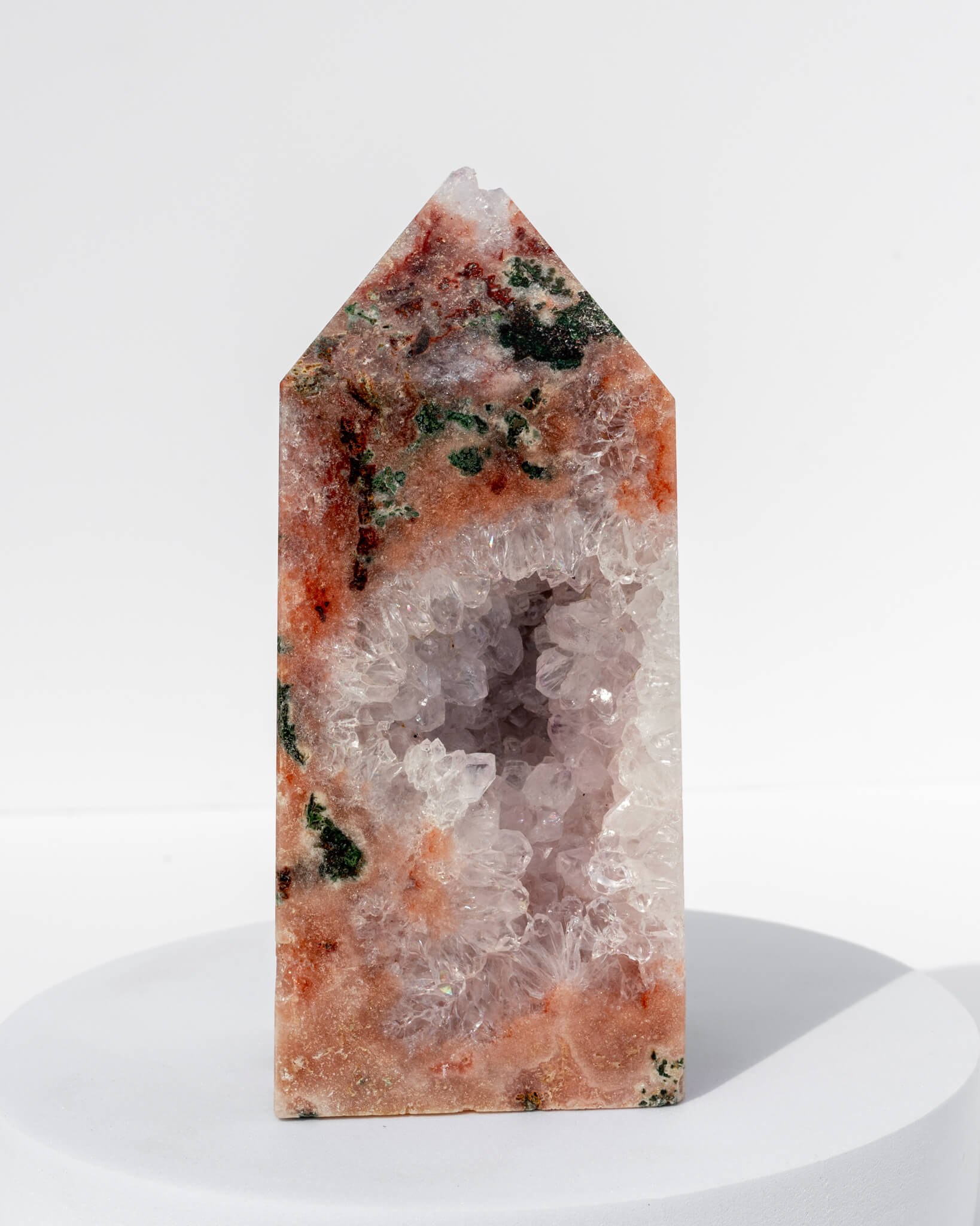 Pink Amethyst Tower Healing Crystal