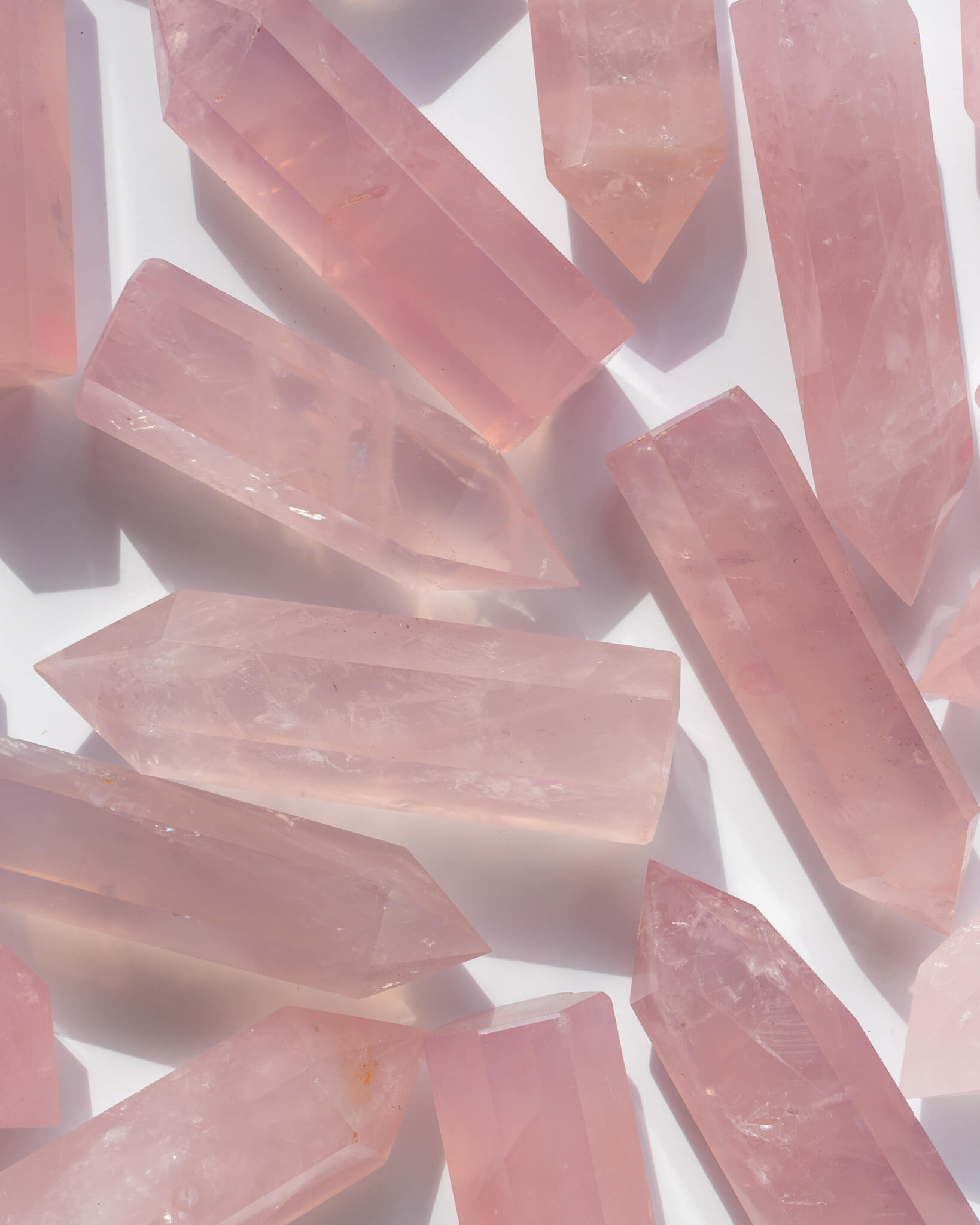 Rose Quartz Point Healing Crystal