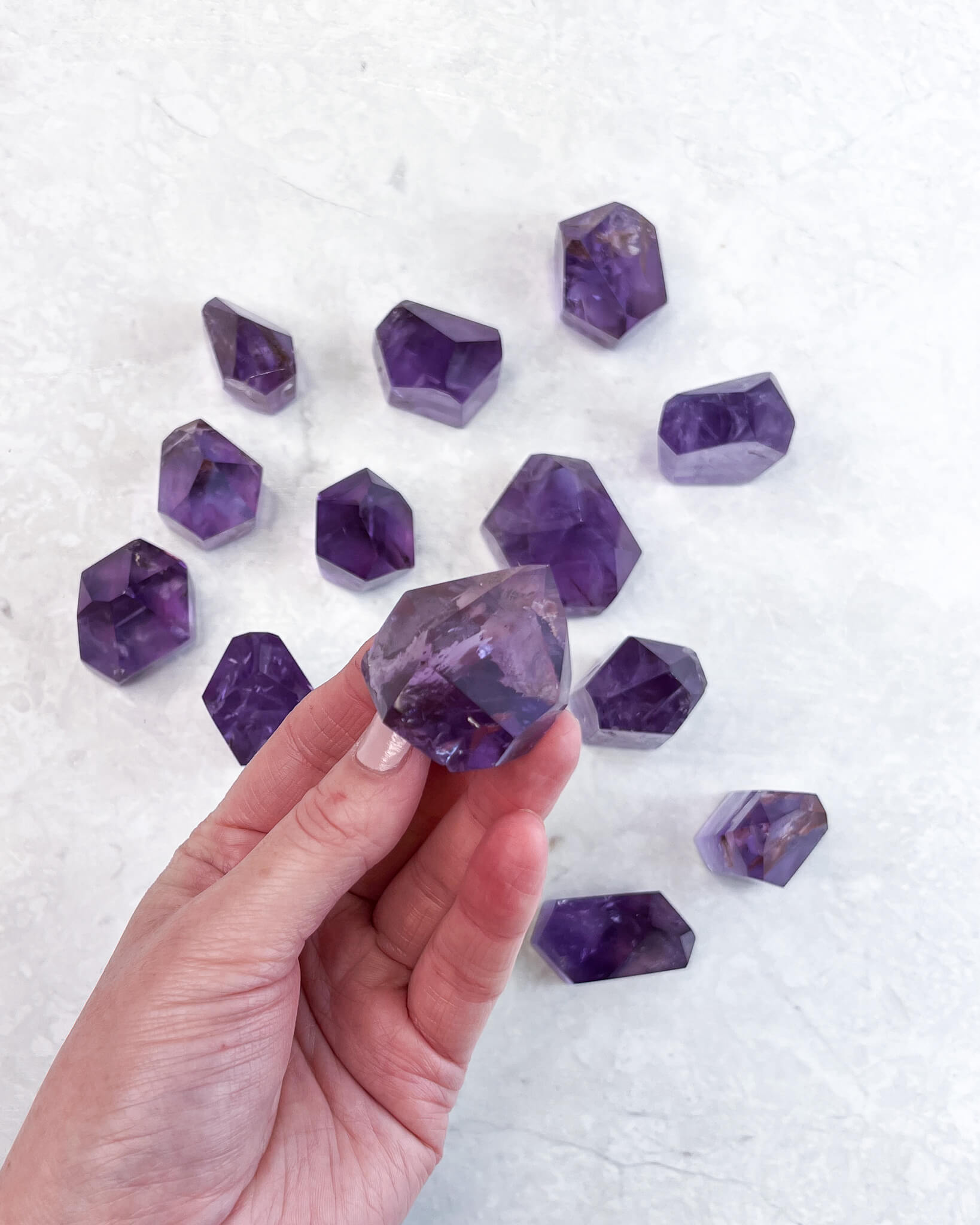 Bahia Amethyst Points Healing Crystal