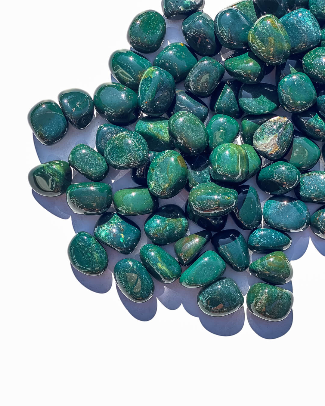 Bloodstone Tumble Stone Healing Crystal