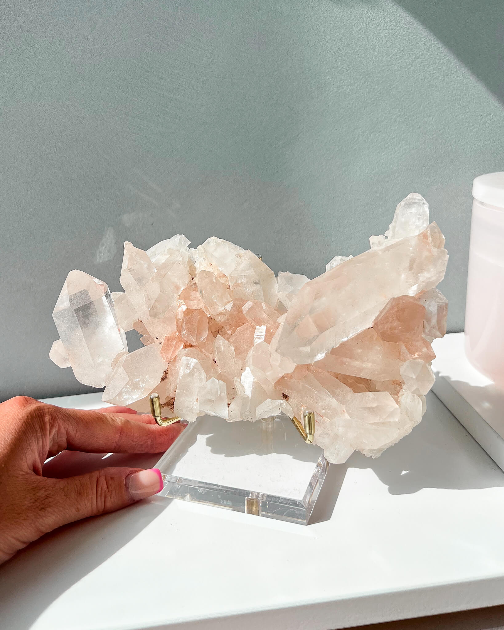 Cluster / Slab Crystal Display Stands Healing Crystal