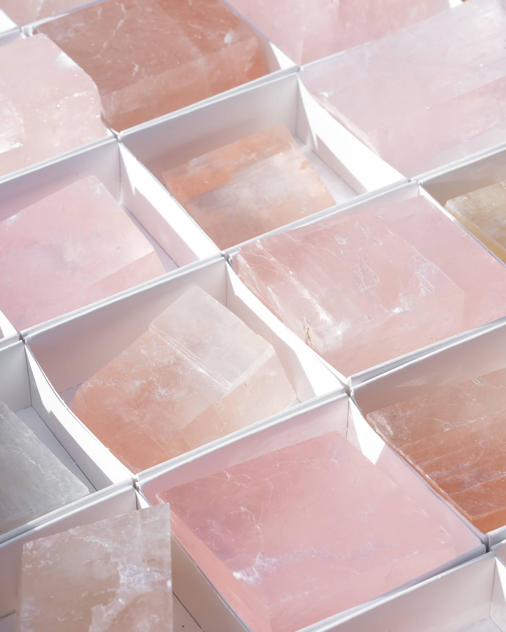 Pink Optical Calcite Healing Crystal