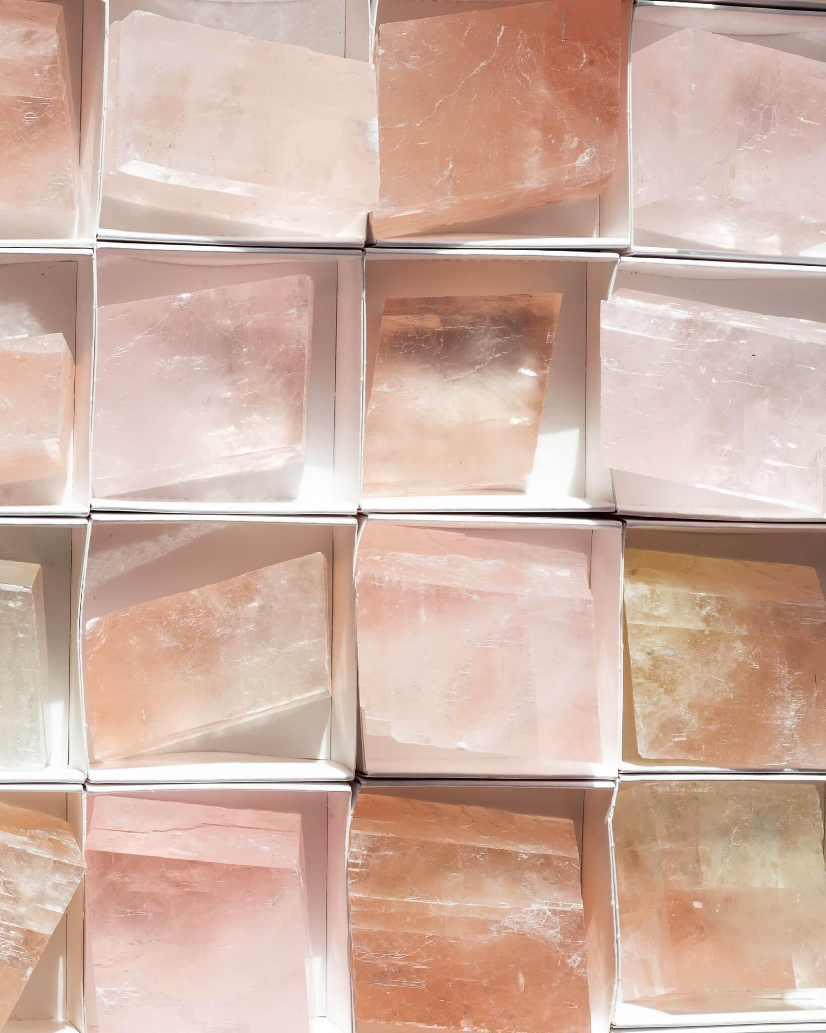 Pink Optical Calcite Healing Crystal