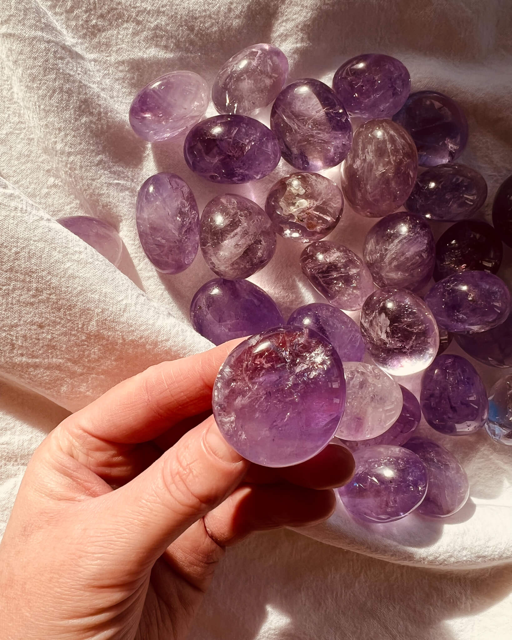 Amethyst Tumble Stone Healing Crystal