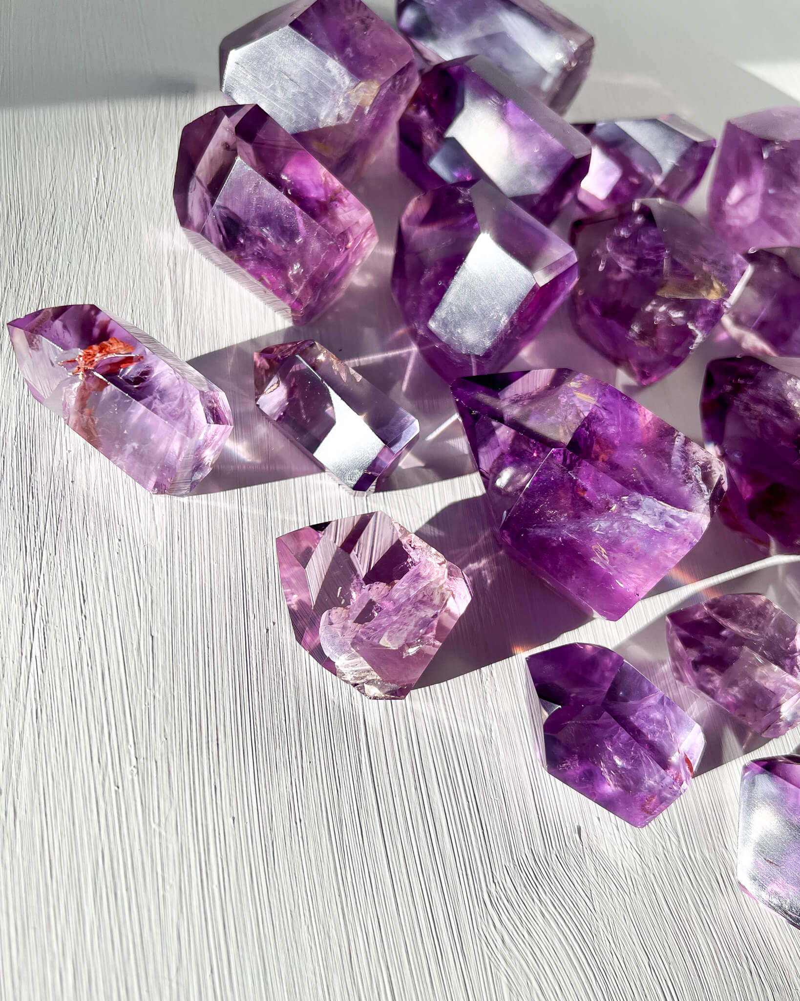 Bahia Amethyst Points Healing Crystal