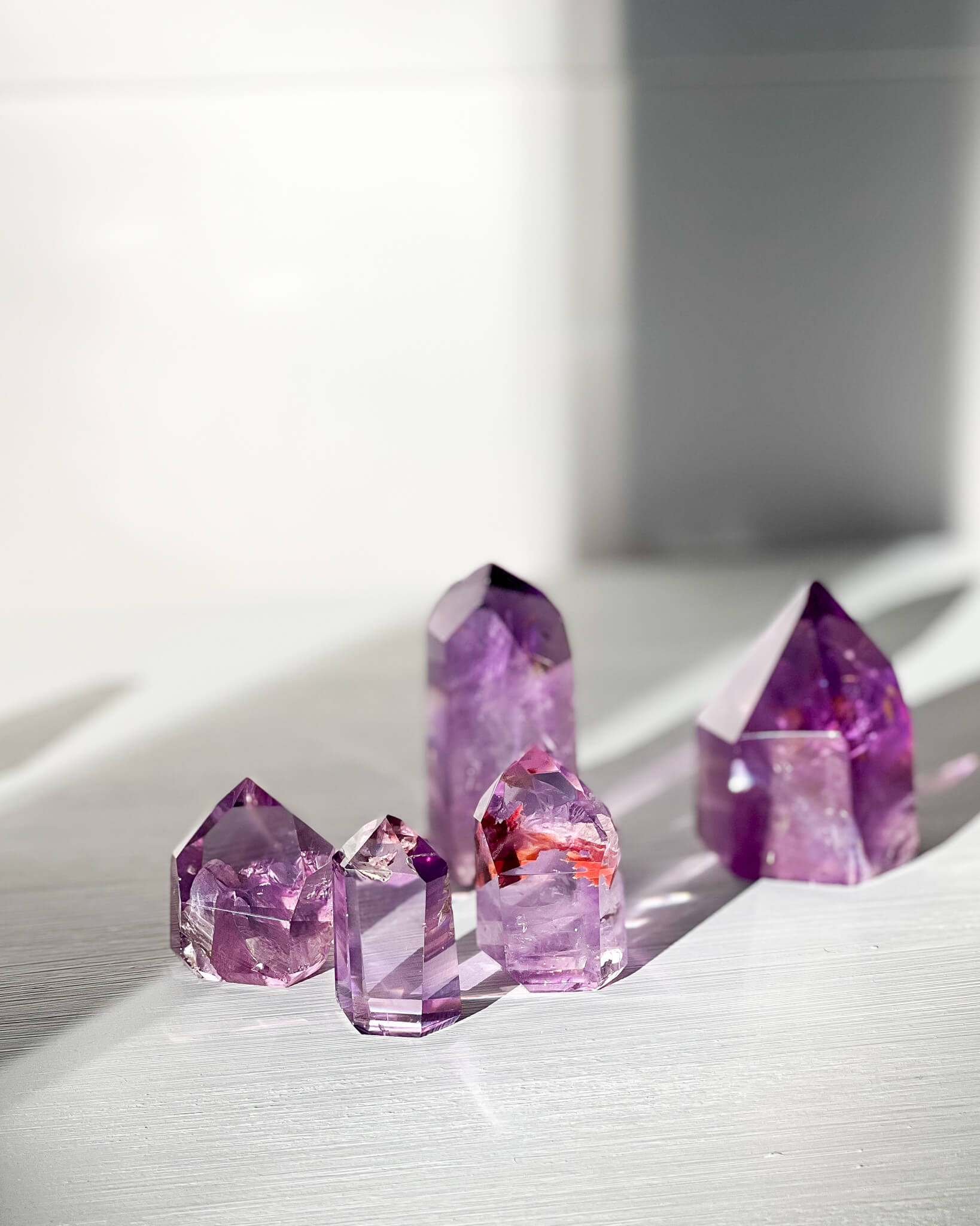 Bahia Amethyst Points Healing Crystal