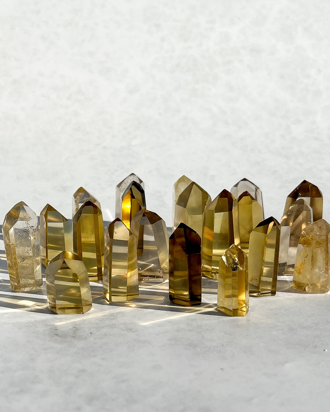 High Grade Citrine Points Healing Crystal