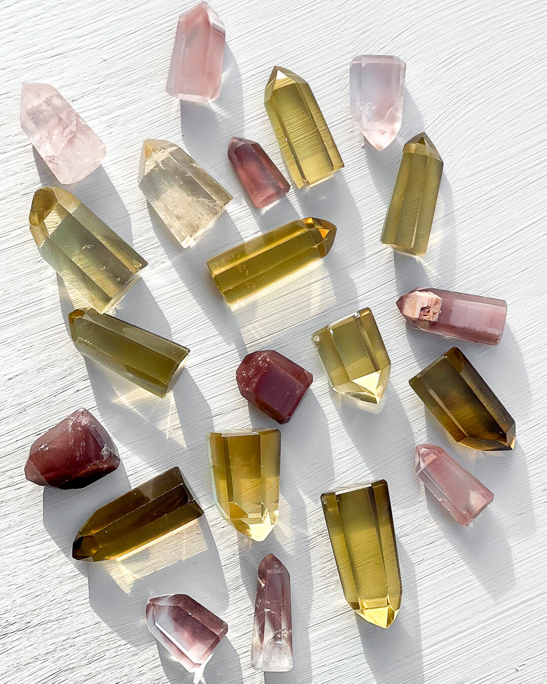 High Grade Citrine Points Healing Crystal