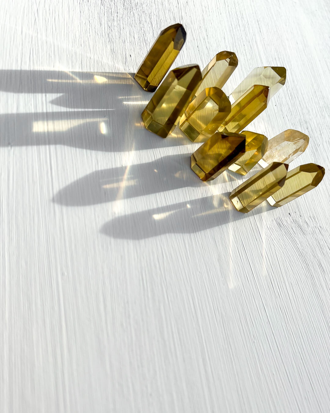 High Grade Citrine Points Healing Crystal