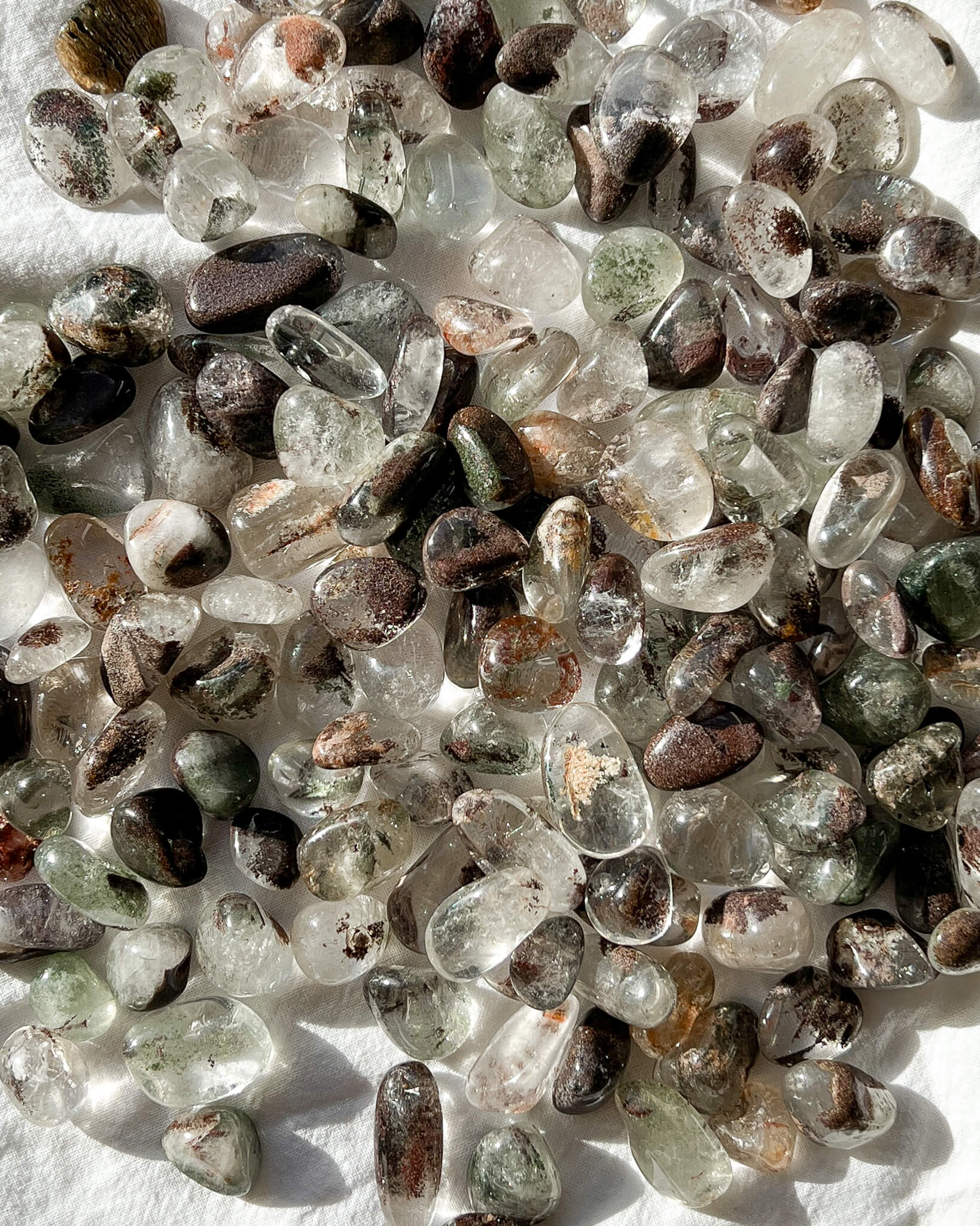 Garden Quartz Tumble Stone Healing Crystal