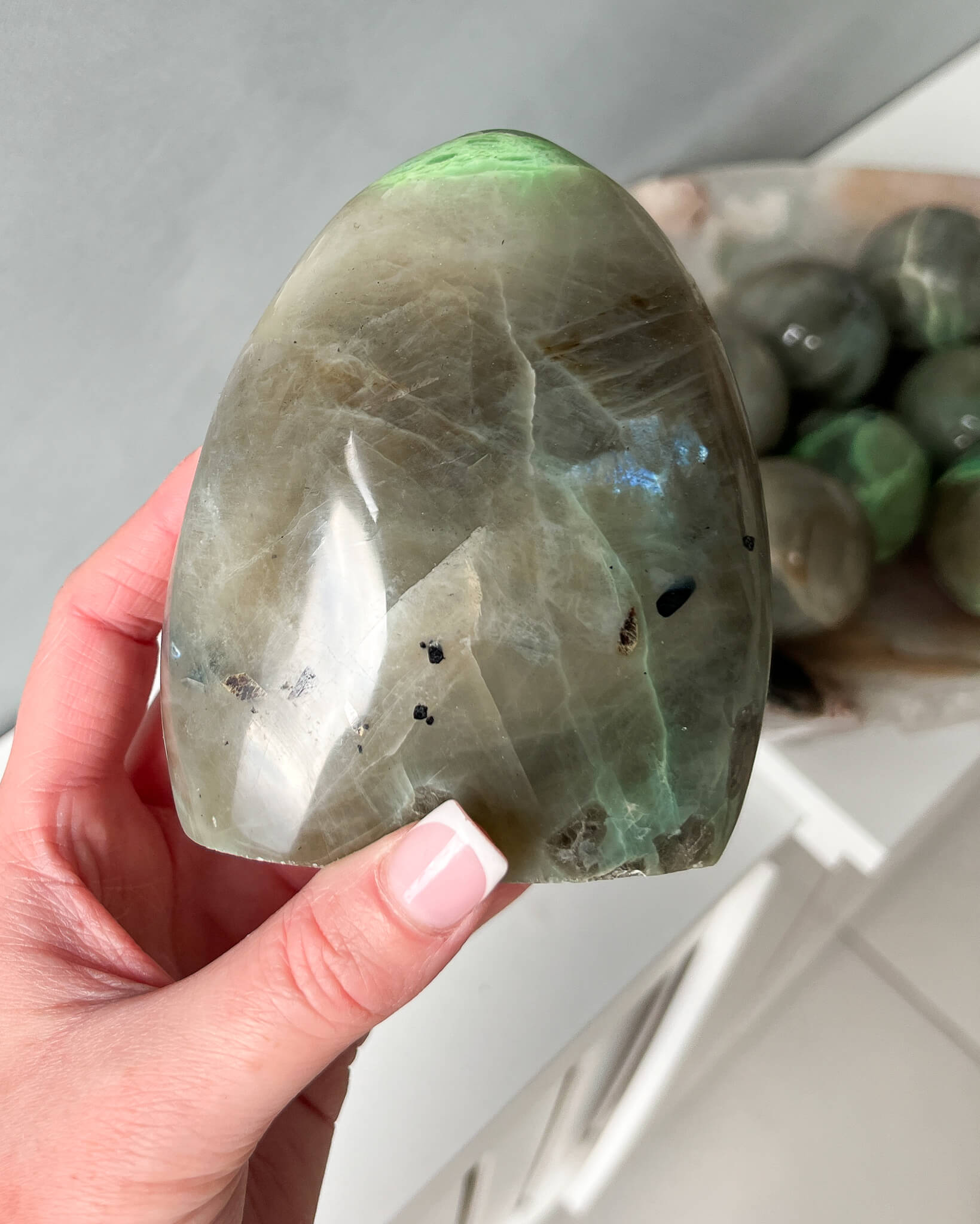 Garnierite Freeform Healing Crystal
