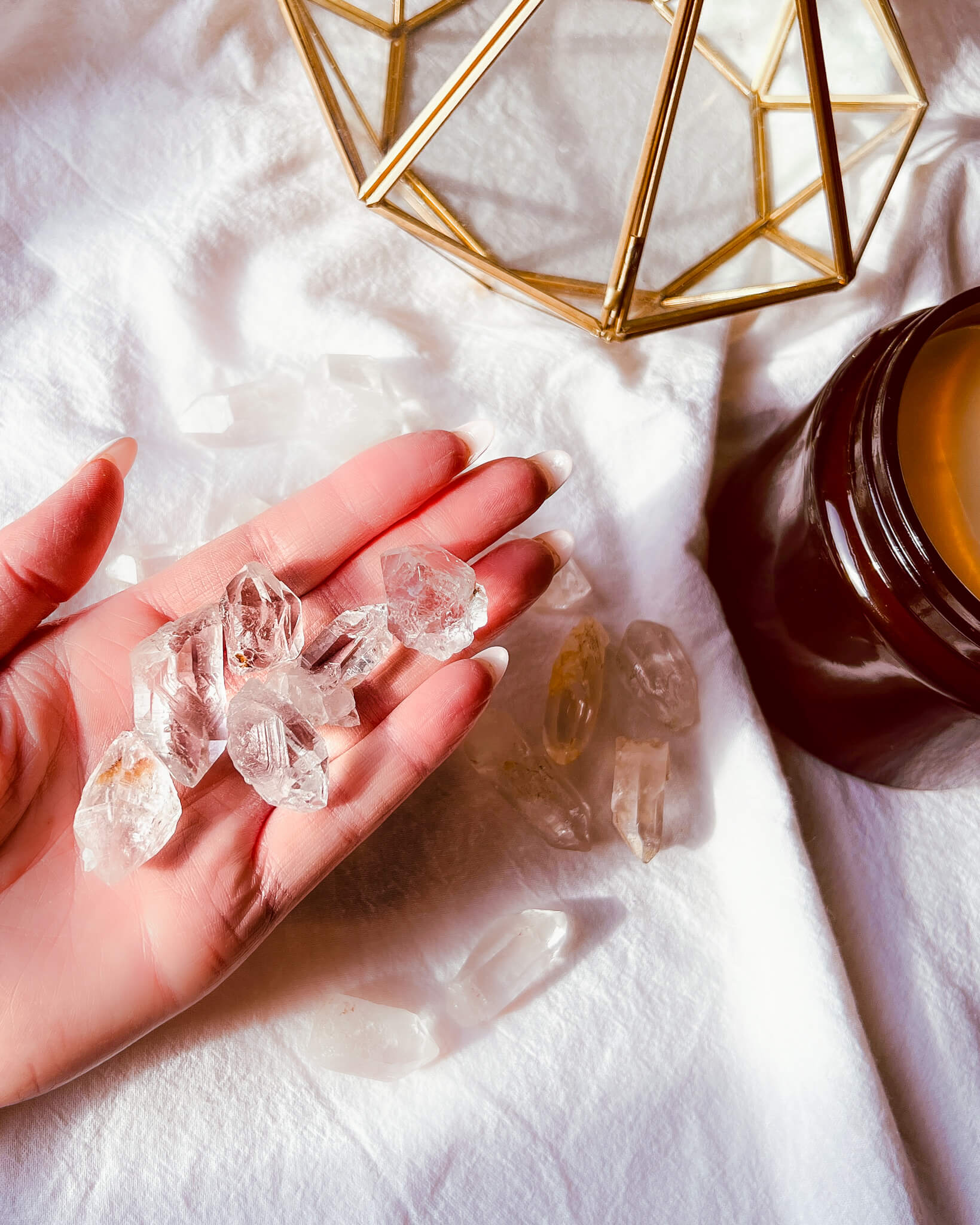 Himalayan Quartz Pocket Piece Healing Crystal