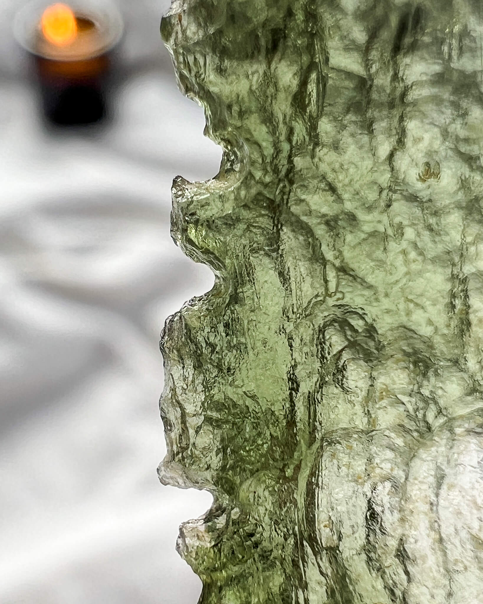 Natural Moldavite Healing Crystal