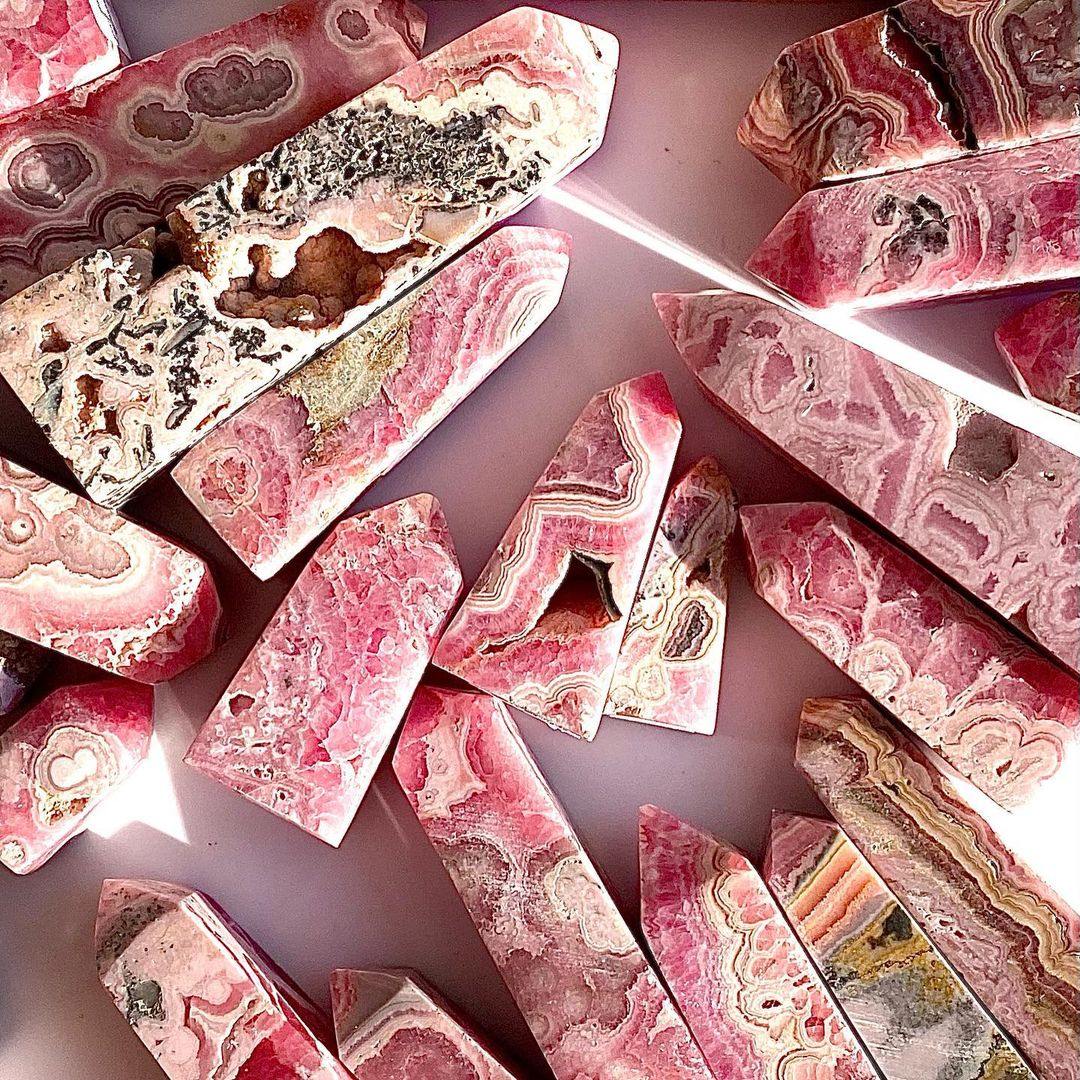 Rhodochrosite - The Crystal Company