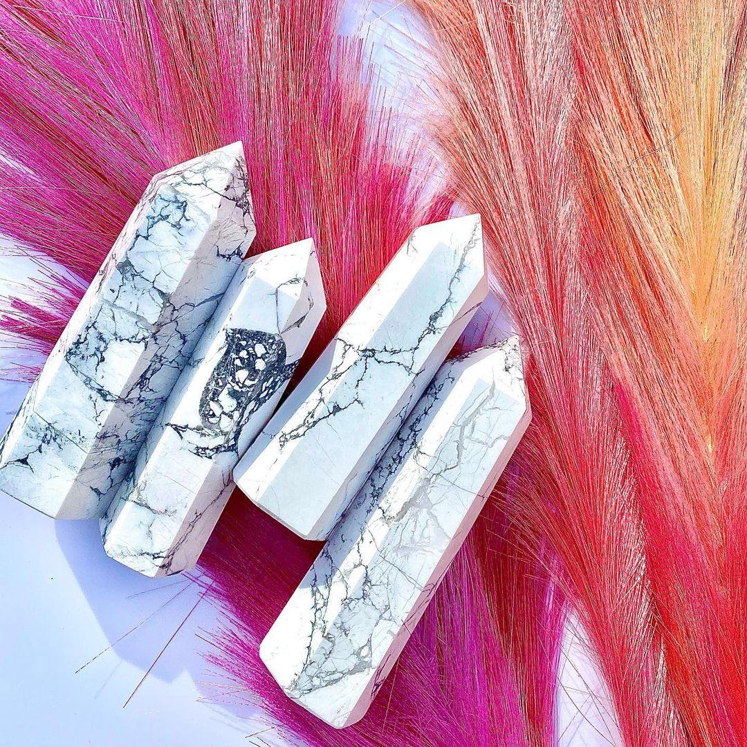 Shop Howlite Crystals Online - The Crystal Company