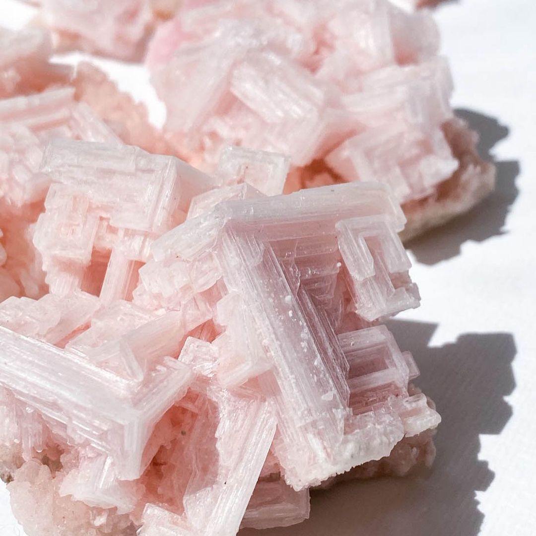 Shop Pink Halite Crystals at The Crystal Company