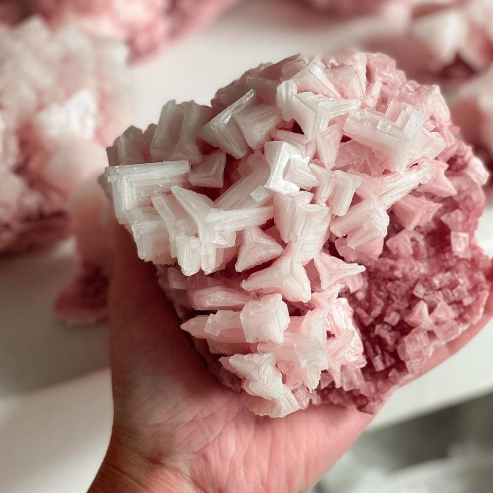 Pink Halite Healing Crystal