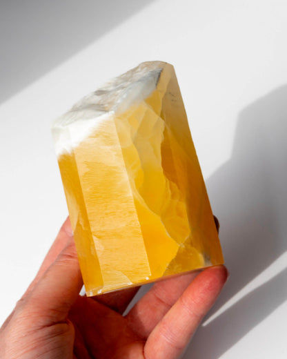 Orange Calcite Freeform Healing Crystal