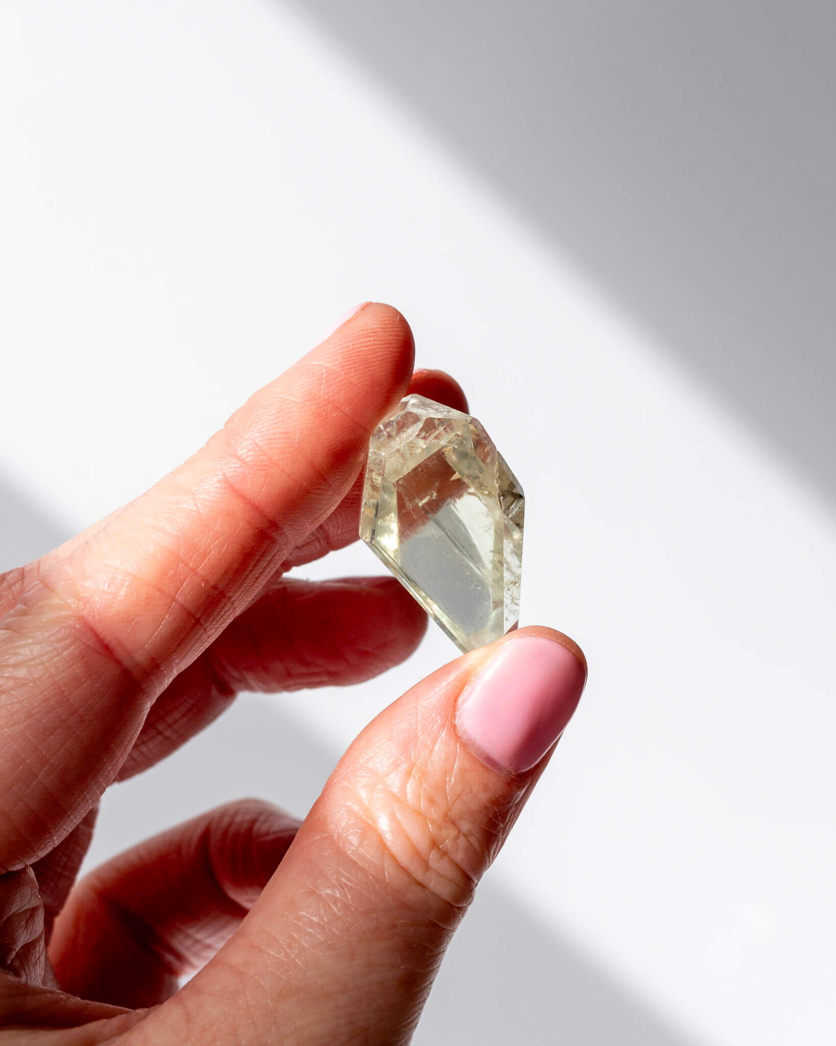 Faceted Kunzite Healing Crystal