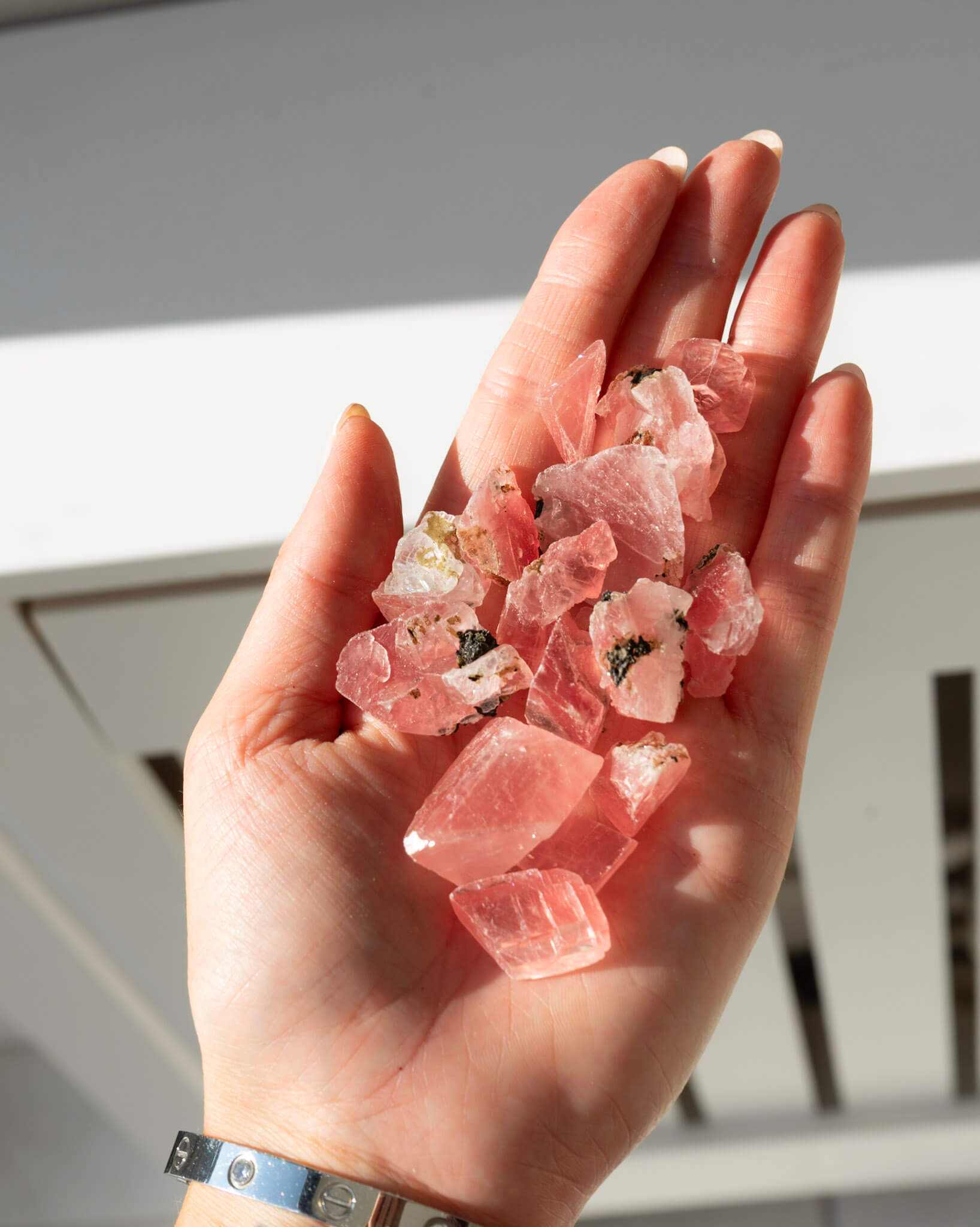 Moldy Rasberry Calcite (intuitive)