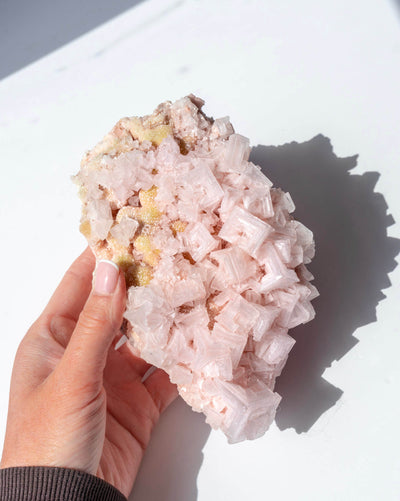 Pink Halite Cluster - 150