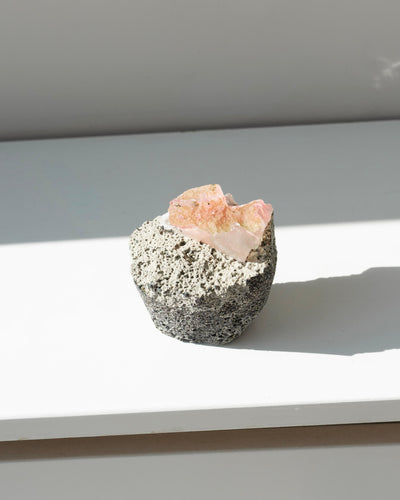 Moldy Raspberry Calcite - 40