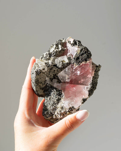 Moldy Raspberry Calcite - 216