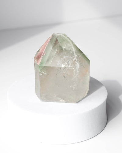 Hematite, Chlorite & Monazite Tower Healing Crystal