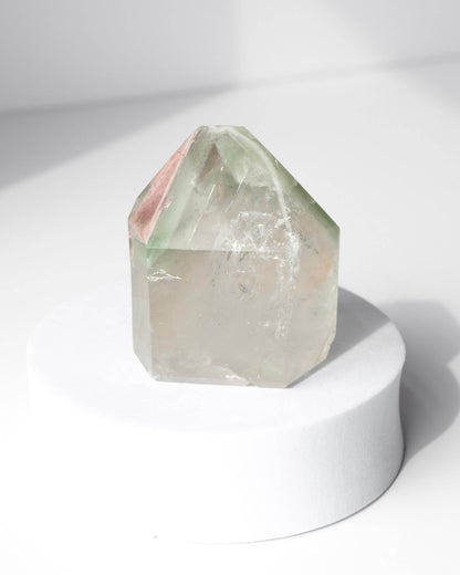 Hematite, Chlorite & Monazite Tower Healing Crystal