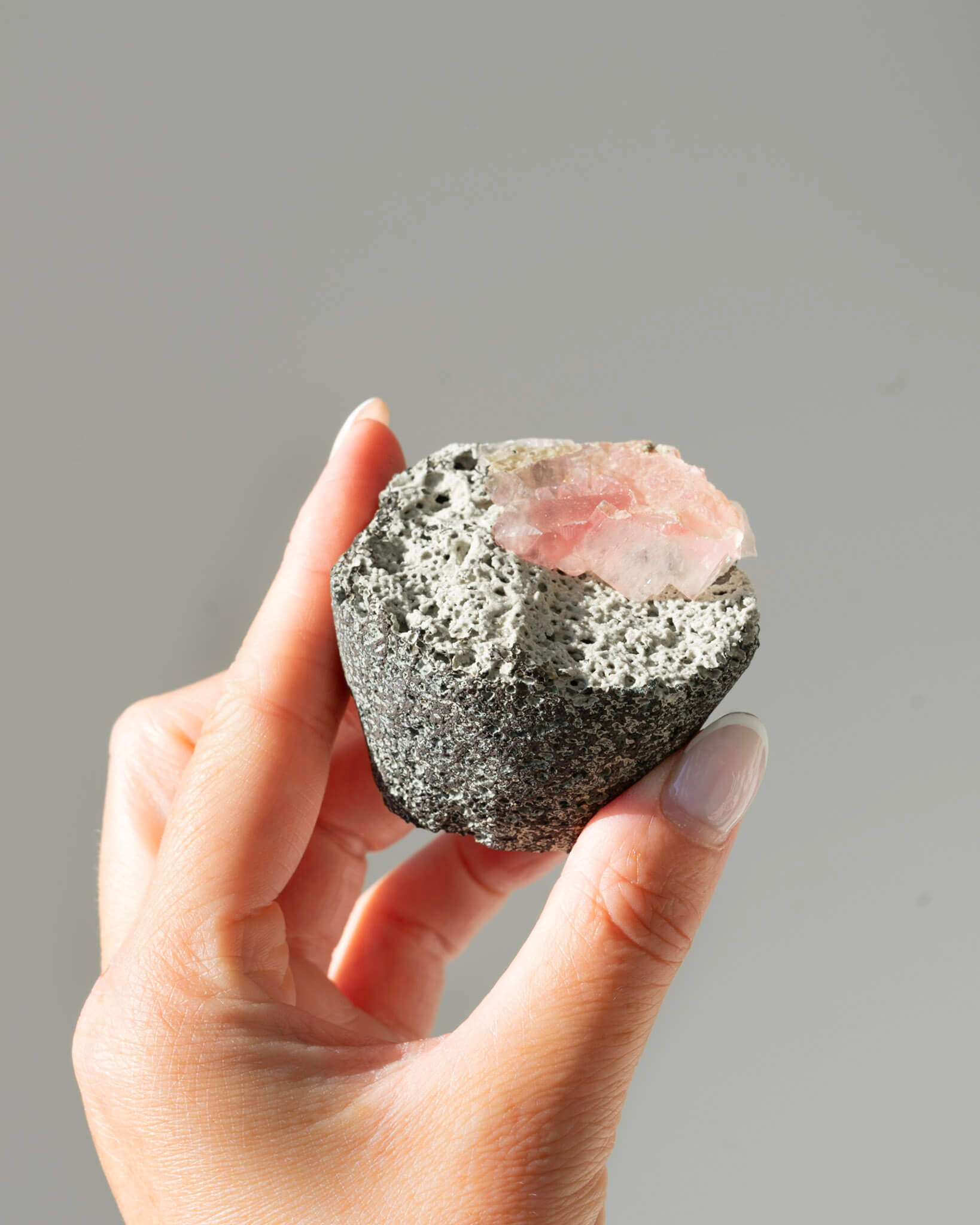 Moldy Raspberry Calcite - 46
