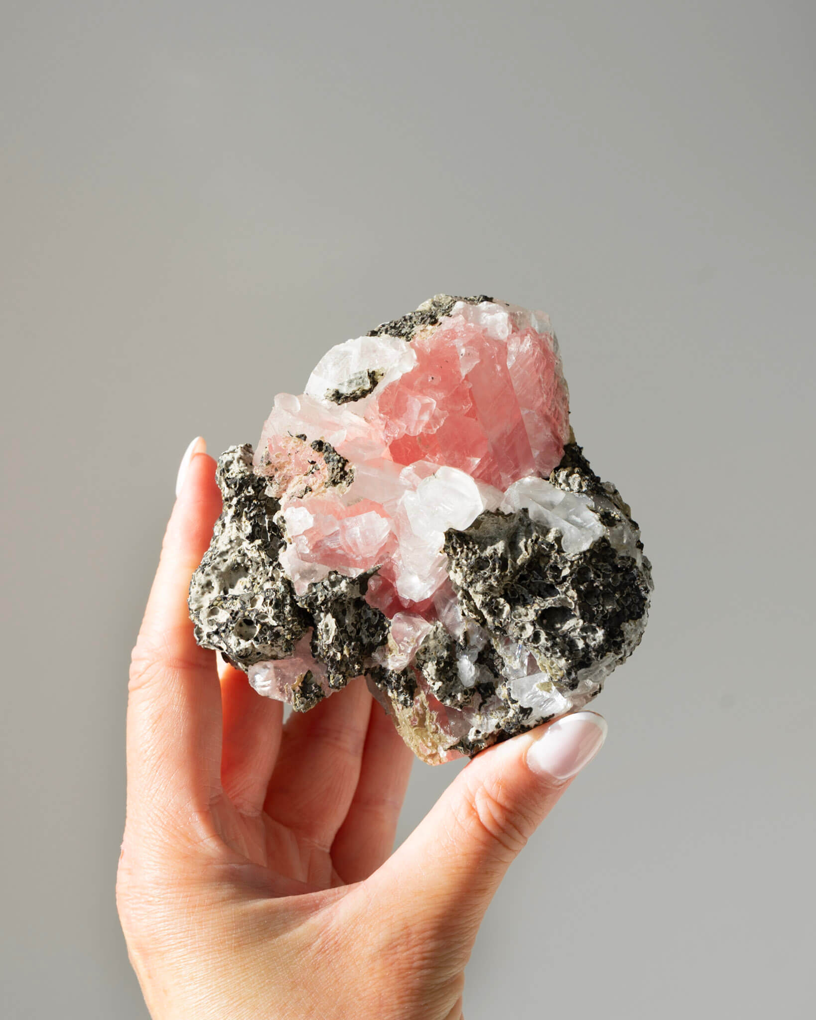 Moldy Raspberry Calcite - 199