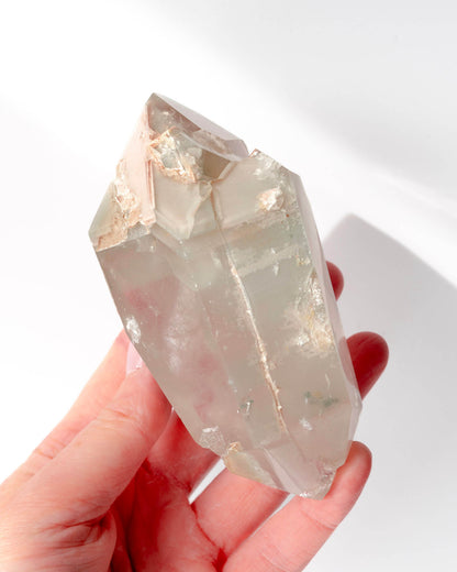 Hematite, Chlorite & Monazite Tower Healing Crystal