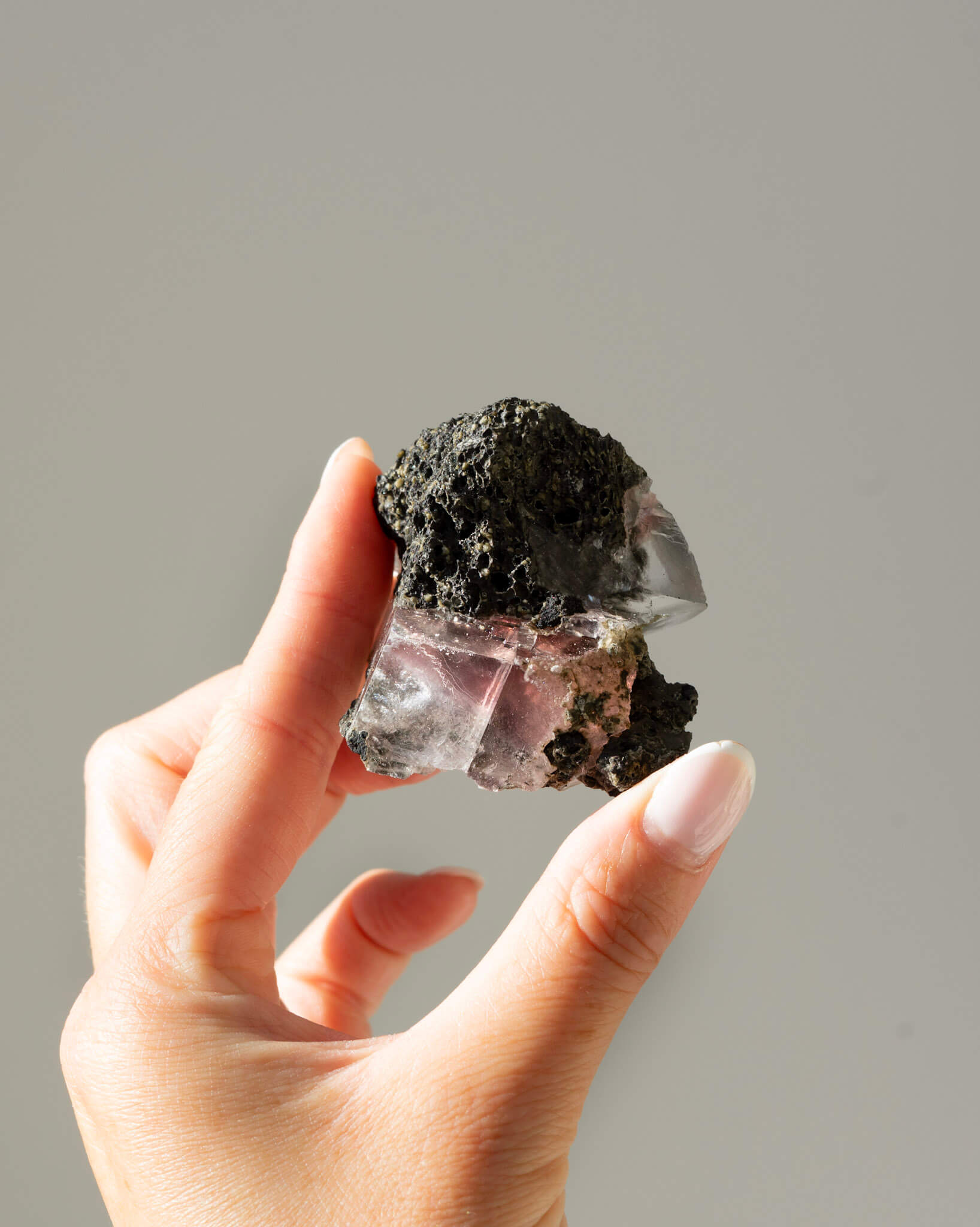 Moldy Rasberry Calcite - 48