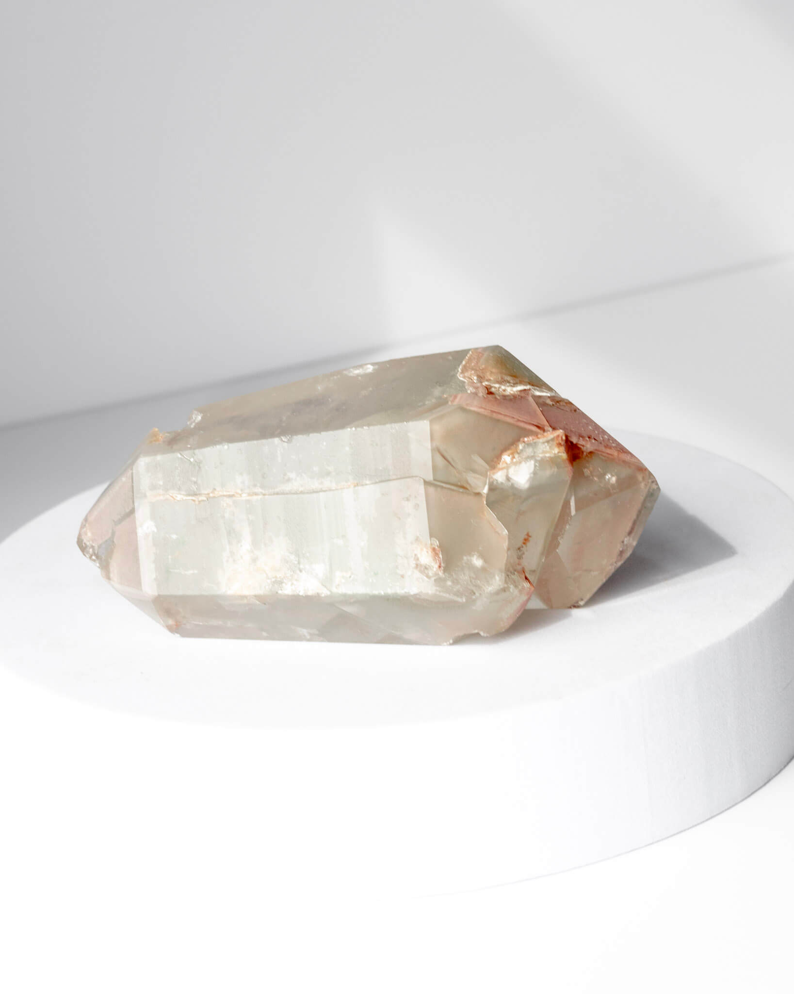 Hematite, Chlorite & Monazite Tower Healing Crystal