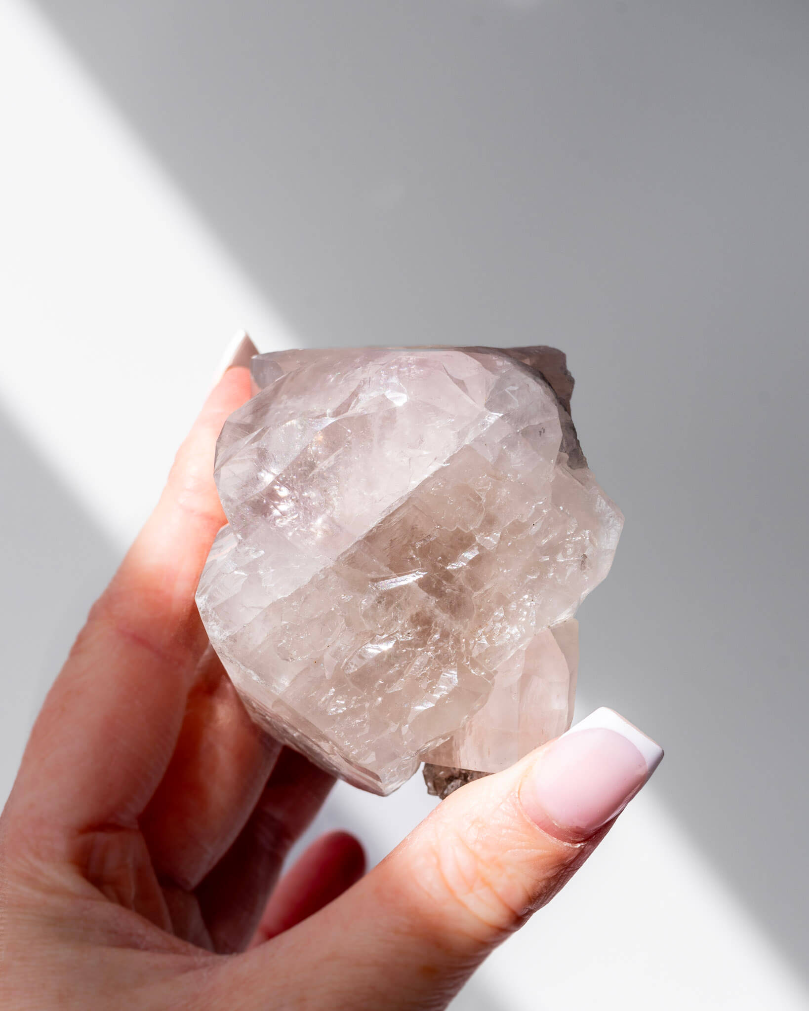 Lilac Balmat Calcite Healing Crystal