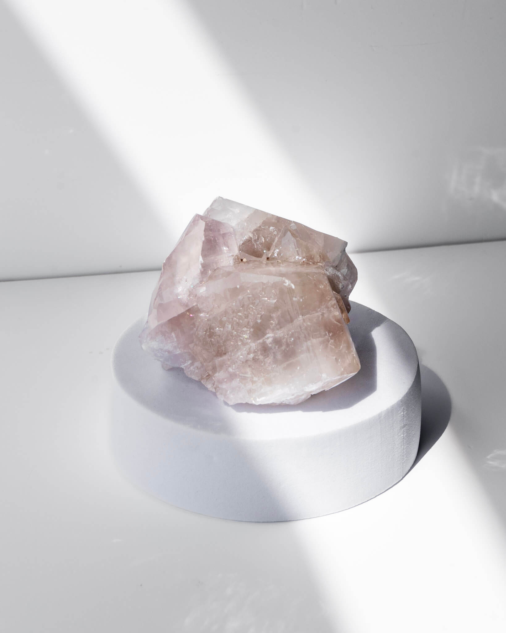 Lilac Balmat Calcite Healing Crystal