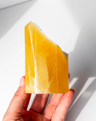 Orange Calcite Freeform Healing Crystal
