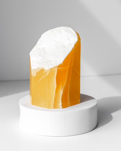 Orange Calcite Freeform Healing Crystal
