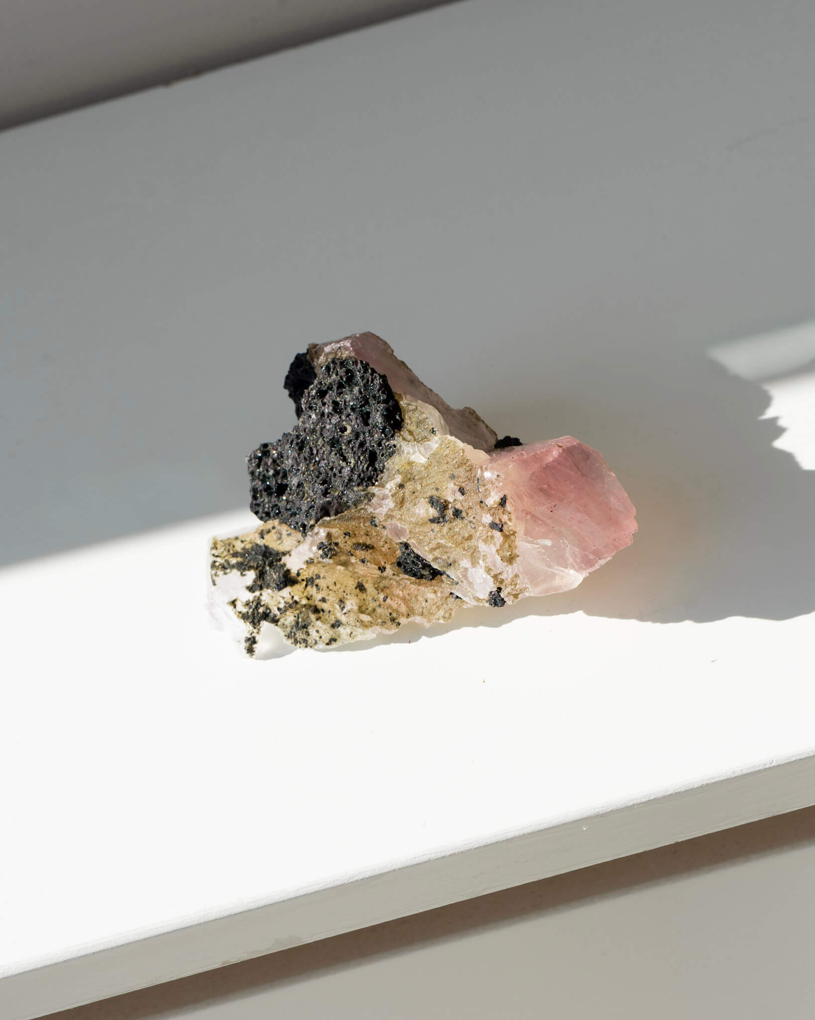 Moldy Rasberry Calcite - 37