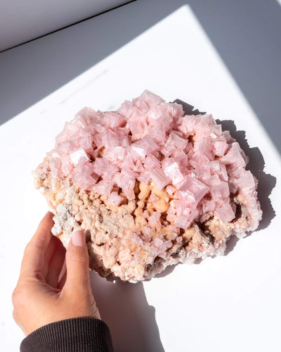 Extra Large Pink Halite Cluster - 270