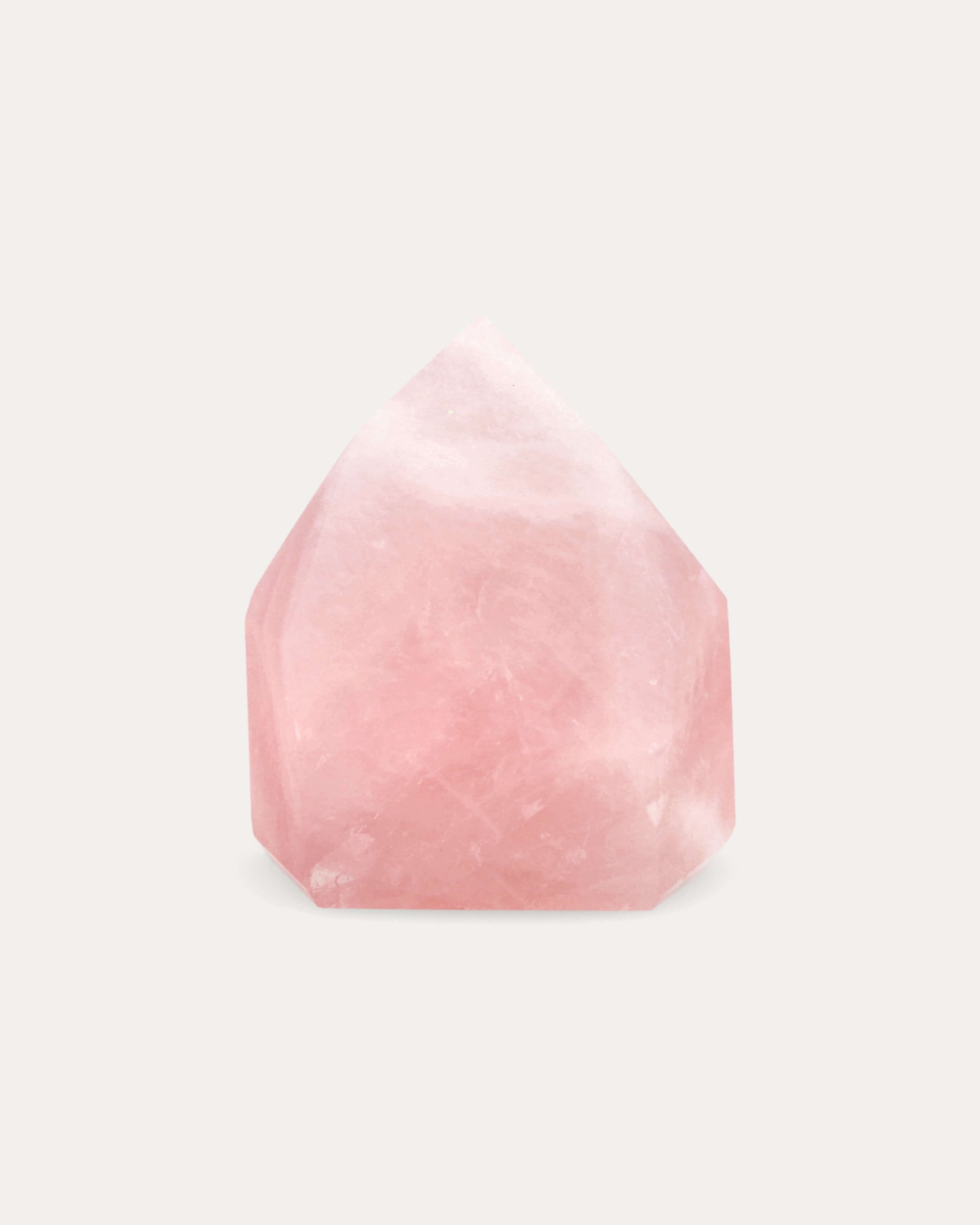 Candy Floss Rose Quartz Tower - 60