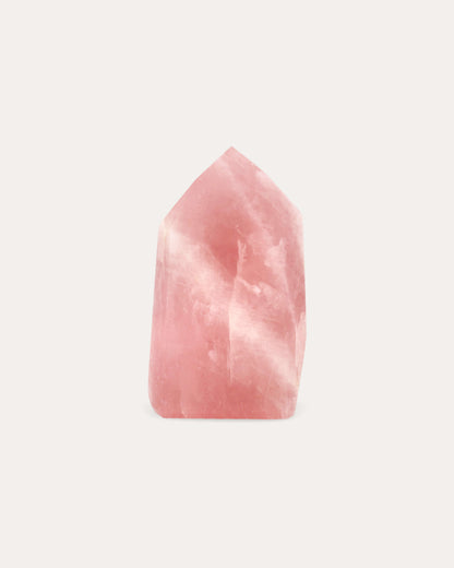 Candy Floss Rose Quartz Tower - 130